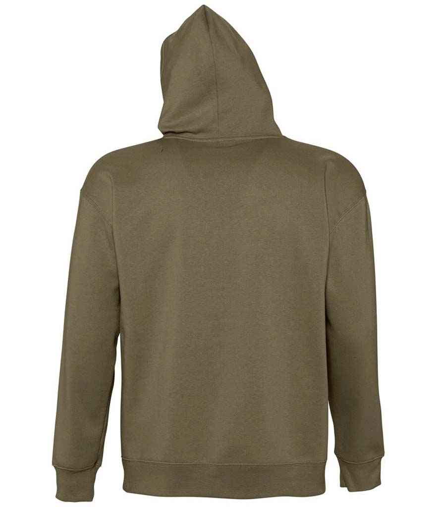 SOL'S Unisex Slam Hooded Sweatshirt in by SOL'S — Custom branded clothing by Print Press, featuring premium embroidery produced in our specialist print lab in the UK.