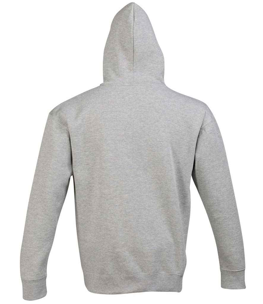 SOL'S Unisex Slam Hooded Sweatshirt in by SOL'S — Custom branded clothing by Print Press, featuring premium embroidery produced in our specialist print lab in the UK.