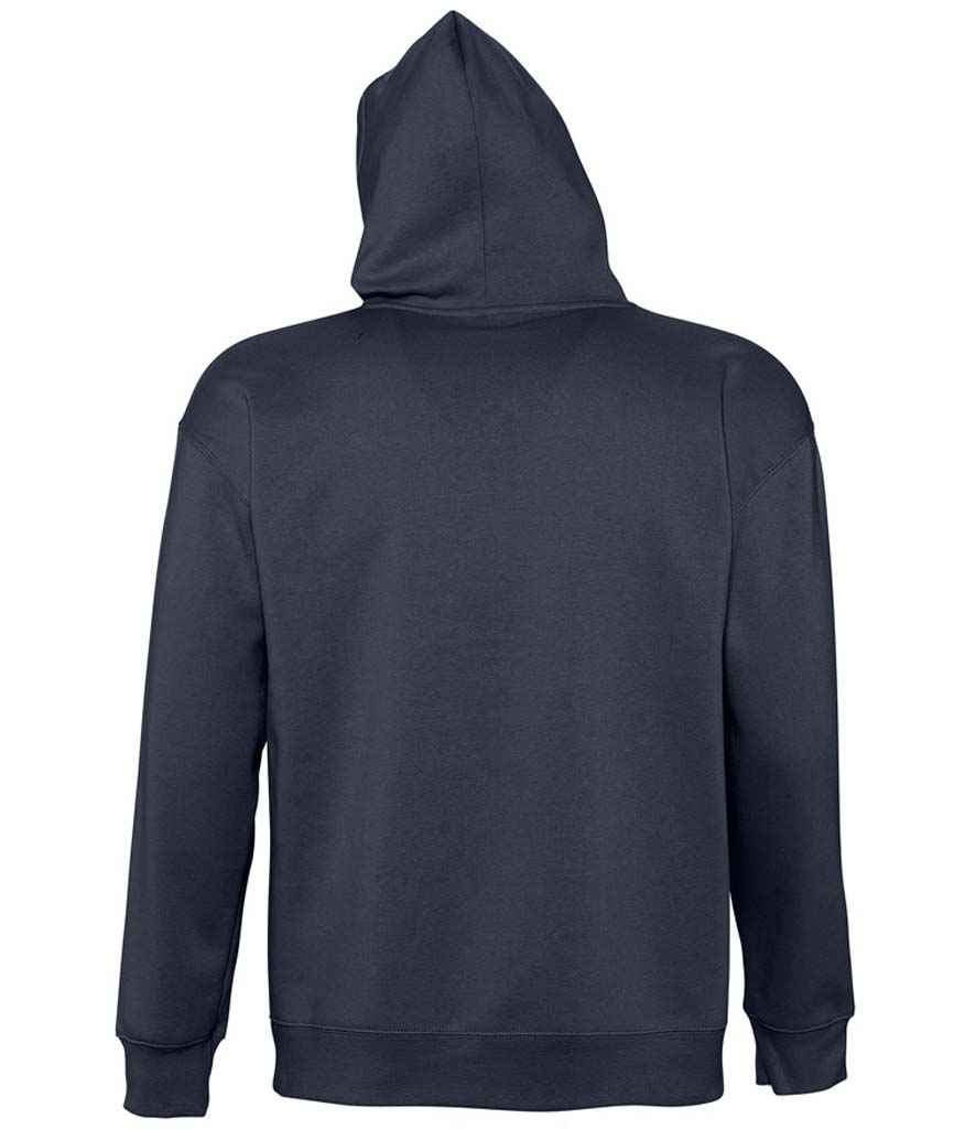 SOL'S Unisex Slam Hooded Sweatshirt in by SOL'S — Custom branded clothing by Print Press, featuring premium embroidery produced in our specialist print lab in the UK.