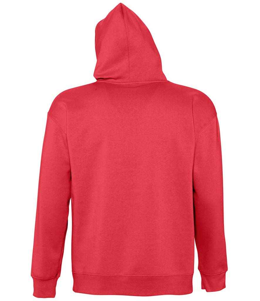 SOL'S Unisex Slam Hooded Sweatshirt in by SOL'S — Custom branded clothing by Print Press, featuring premium embroidery produced in our specialist print lab in the UK.