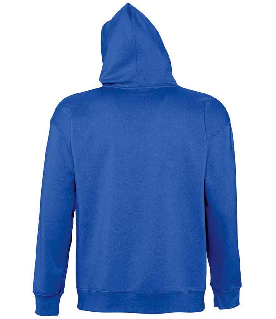 SOL'S Unisex Slam Hooded Sweatshirt in by SOL'S — Custom branded clothing by Print Press, featuring premium embroidery produced in our specialist print lab in the UK.