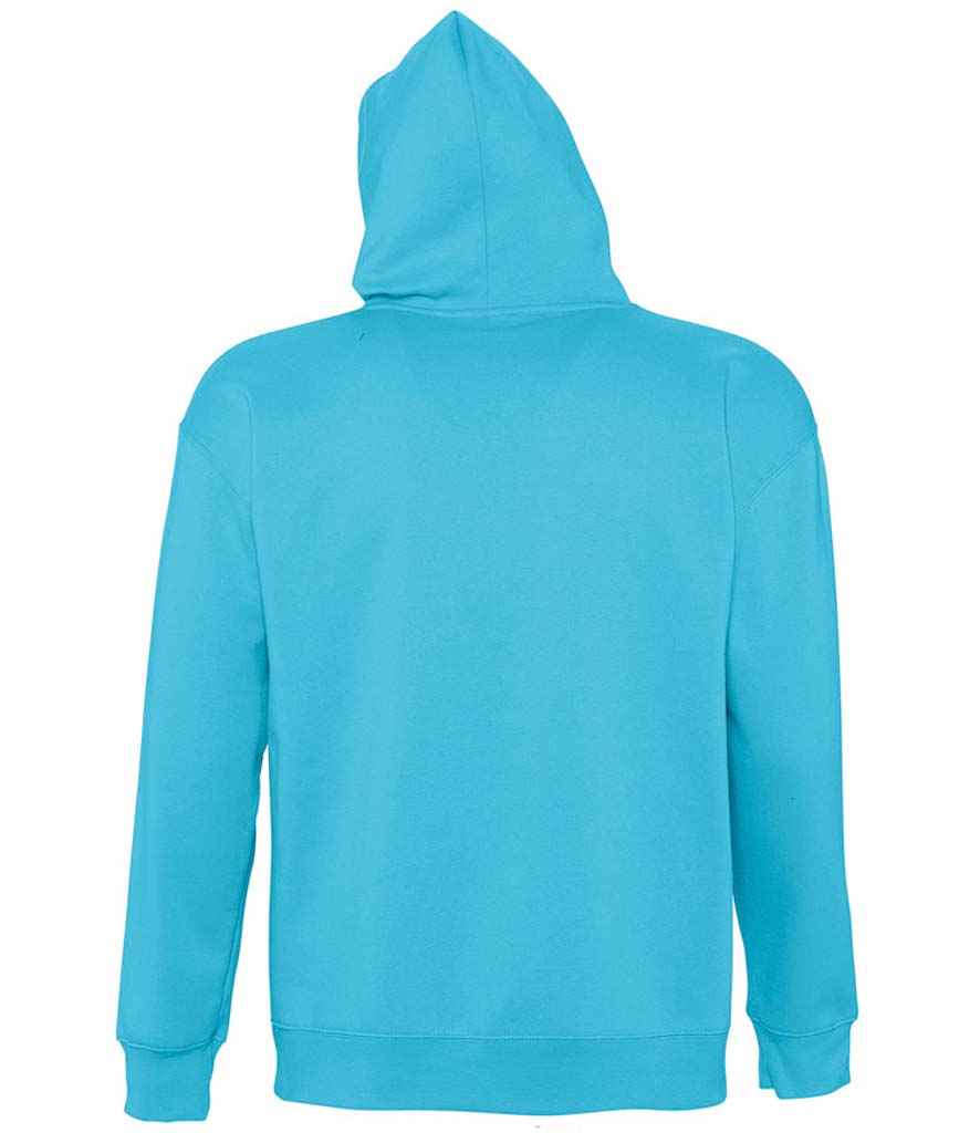 SOL'S Unisex Slam Hooded Sweatshirt in by SOL'S — Custom branded clothing by Print Press, featuring premium embroidery produced in our specialist print lab in the UK.