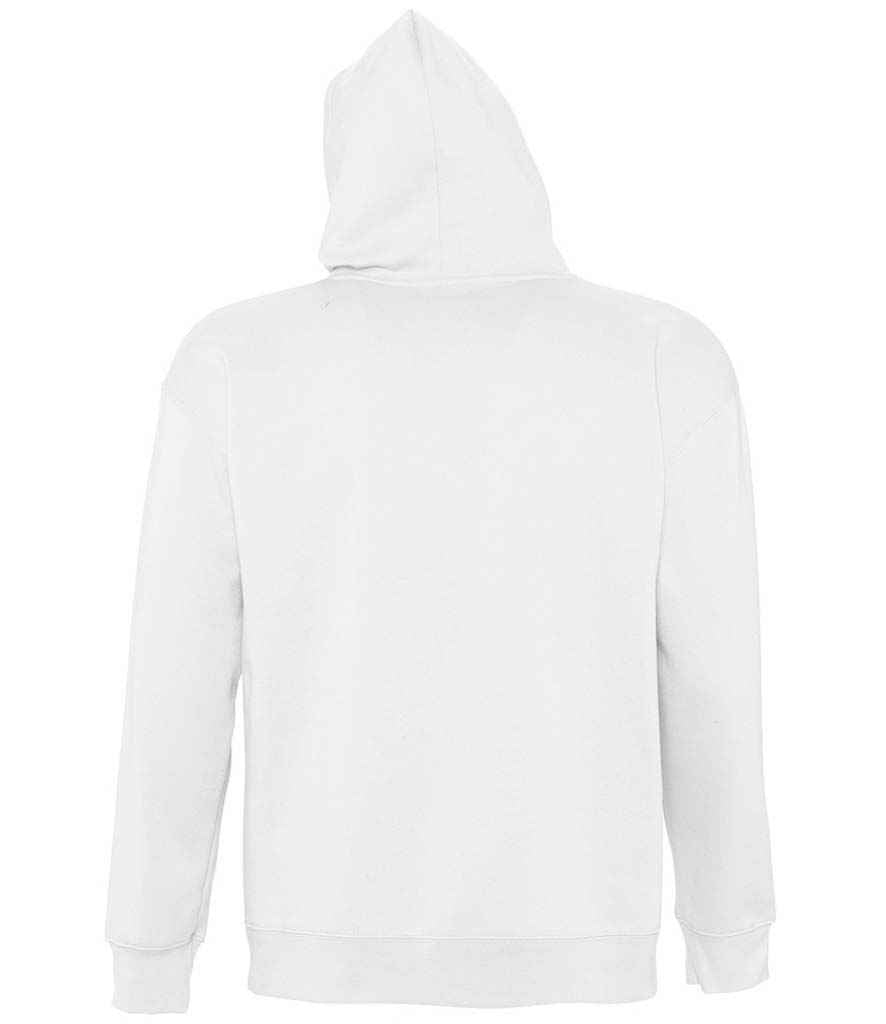 SOL'S Unisex Slam Hooded Sweatshirt in by SOL'S — Custom branded clothing by Print Press, featuring premium embroidery produced in our specialist print lab in the UK.