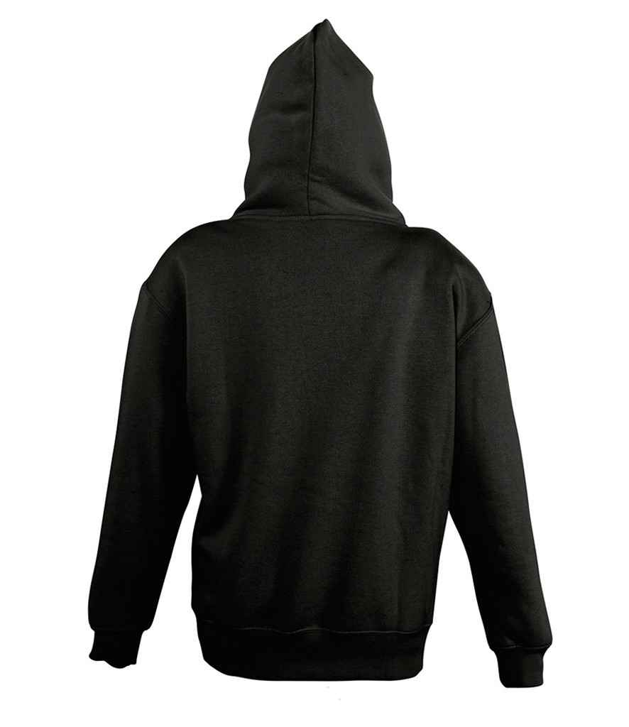 SOL'S Kids Slam Hooded Sweatshirt in by SOL'S — Custom branded clothing by Print Press, featuring premium embroidery produced in our specialist print lab in the UK.