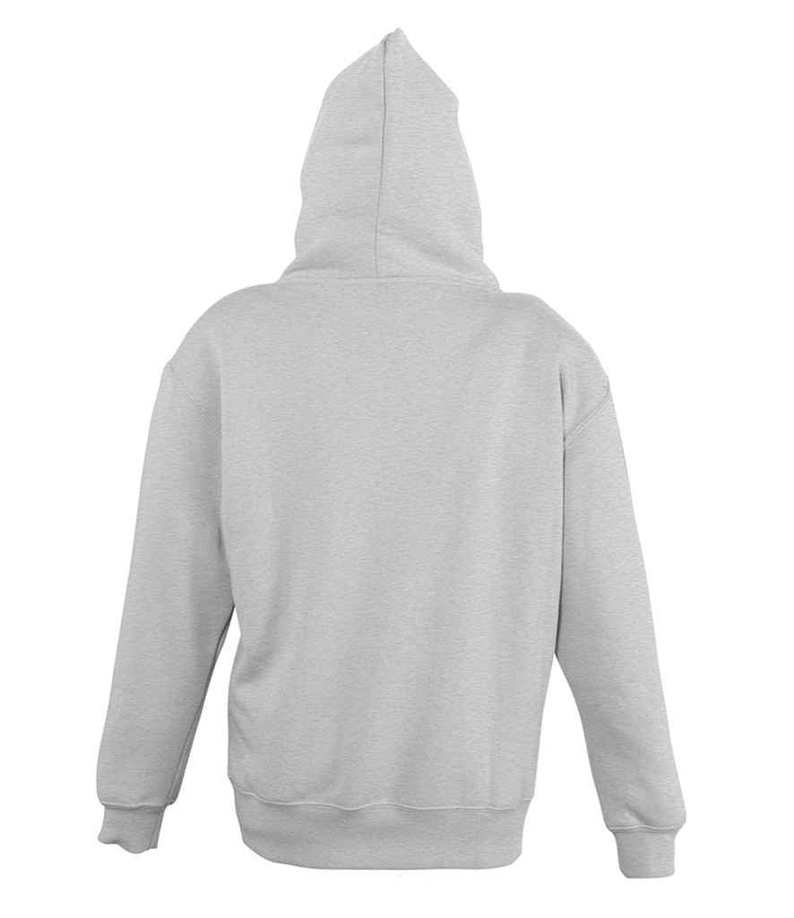 SOL'S Kids Slam Hooded Sweatshirt in by SOL'S — Custom branded clothing by Print Press, featuring premium embroidery produced in our specialist print lab in the UK.