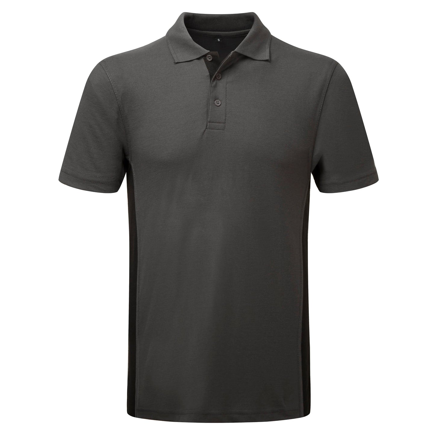 Tuffstuff Pro Work Polo Shirt in GREY by TUFFSTUFF — Custom branded clothing by Print Press, featuring premium embroidery produced in our specialist print lab in the UK.