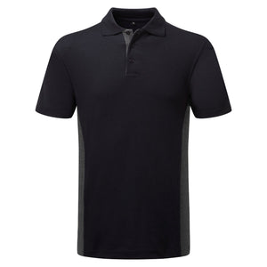 Tuffstuff Pro Work Polo Shirt in NAVY BLUE by TUFFSTUFF — Custom branded clothing by Print Press, featuring premium embroidery produced in our specialist print lab in the UK.