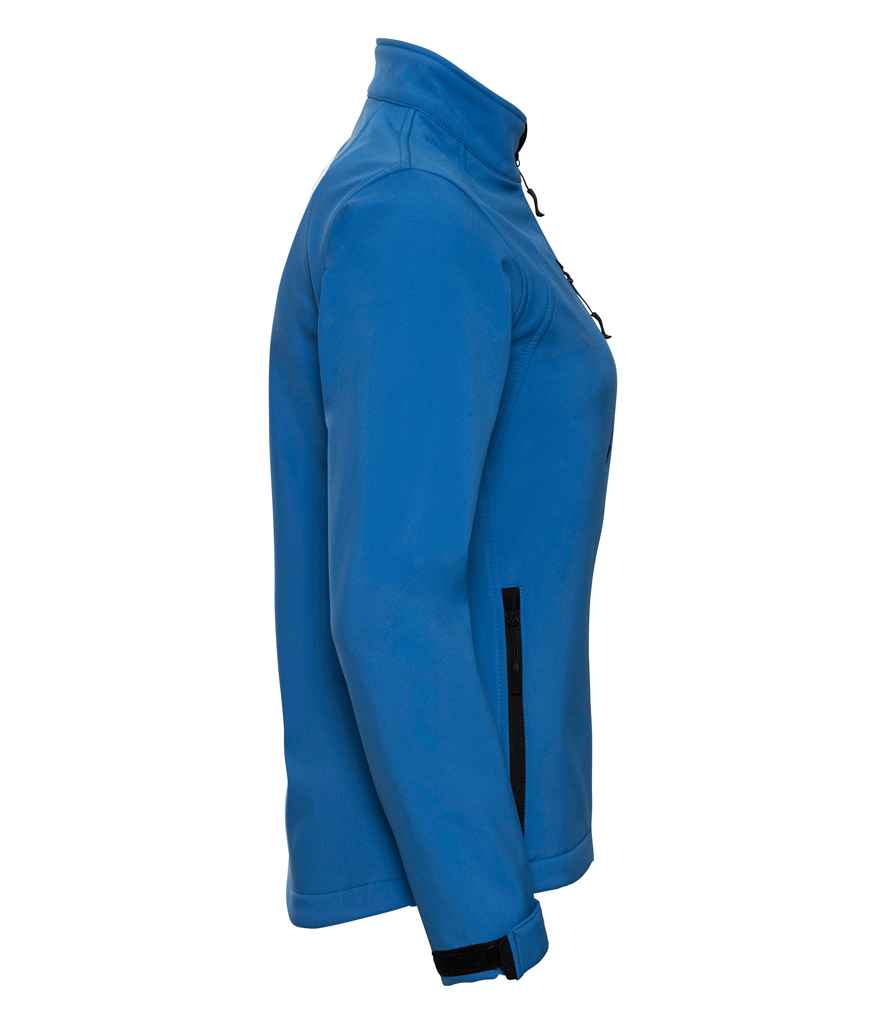 Russell Ladies Soft Shell Jacket in by Russell — Custom branded clothing by Print Press, featuring premium embroidery produced in our specialist print lab in the UK.
