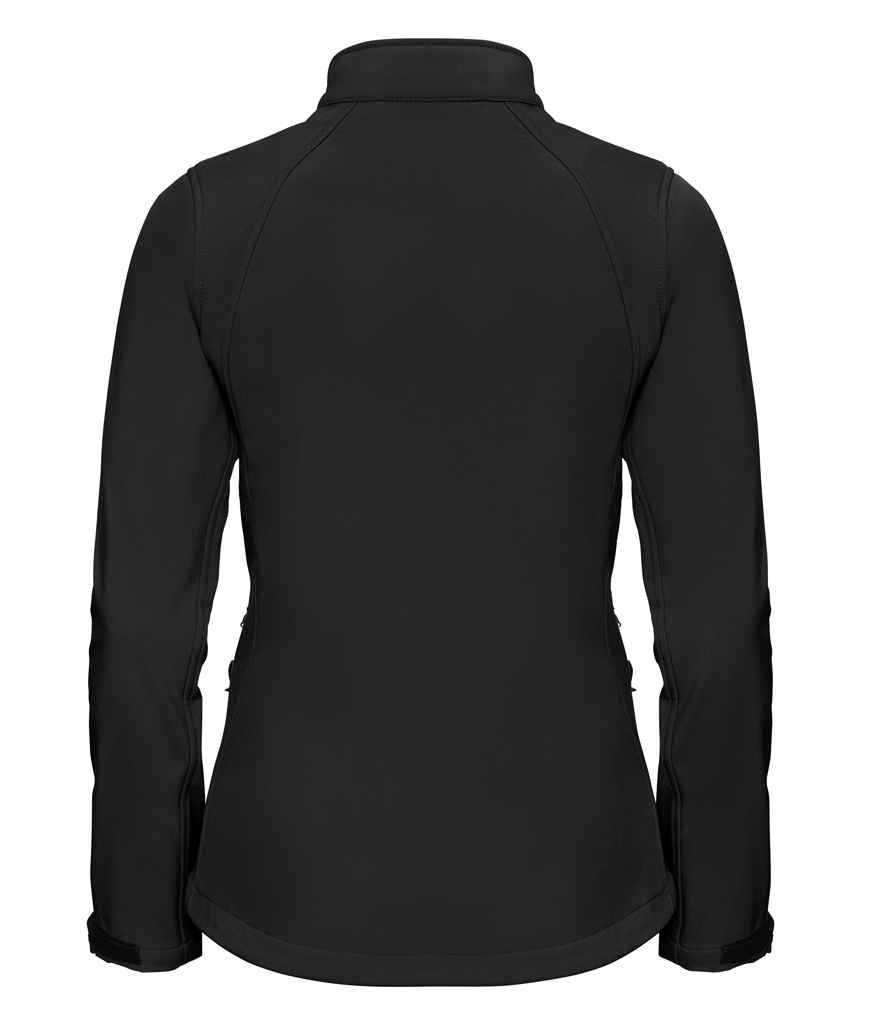 Russell Ladies Soft Shell Jacket in by Russell — Custom branded clothing by Print Press, featuring premium embroidery produced in our specialist print lab in the UK.