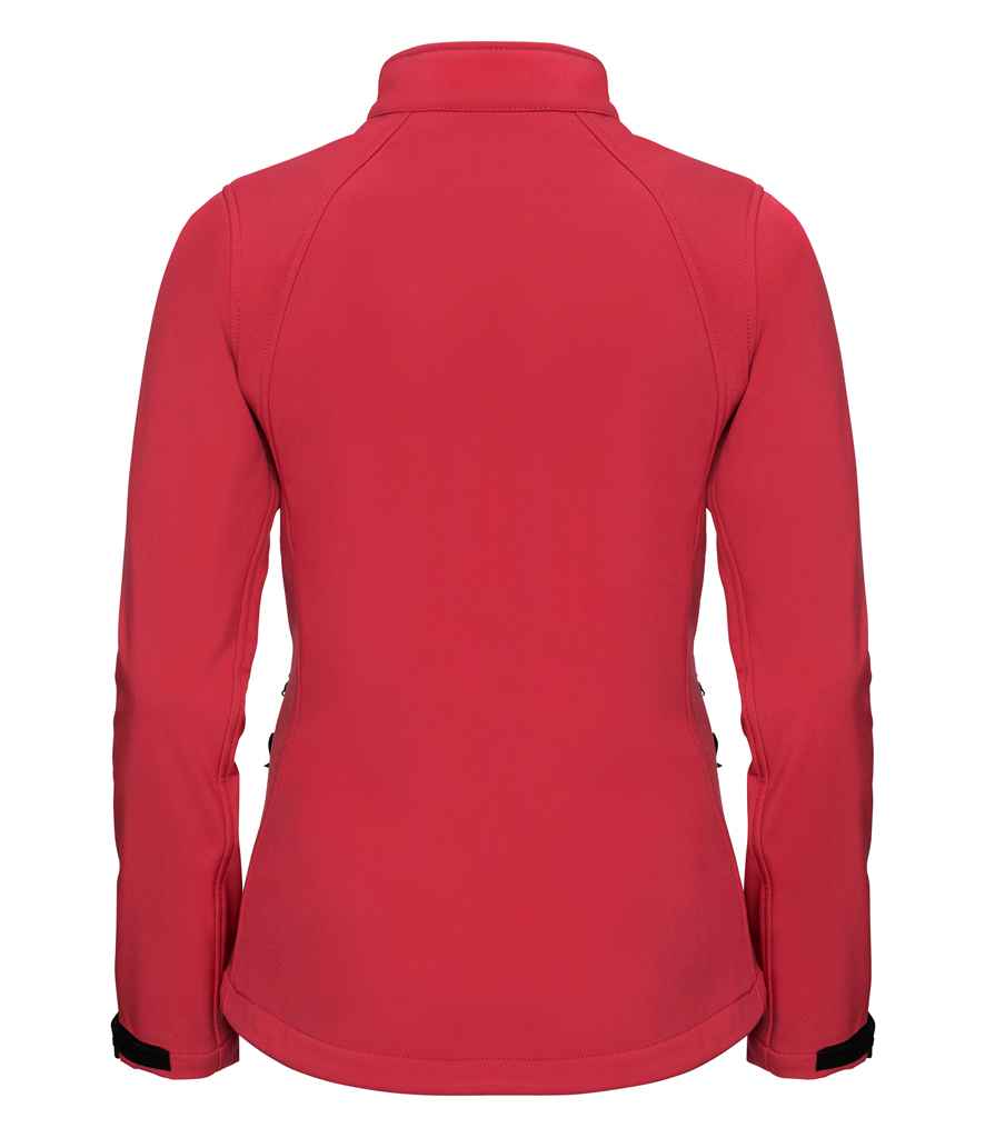 Russell Ladies Soft Shell Jacket in by Russell — Custom branded clothing by Print Press, featuring premium embroidery produced in our specialist print lab in the UK.