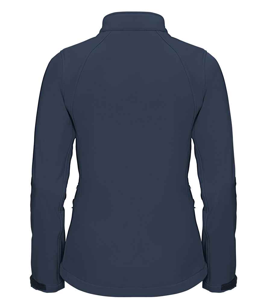 Russell Ladies Soft Shell Jacket in by Russell — Custom branded clothing by Print Press, featuring premium embroidery produced in our specialist print lab in the UK.