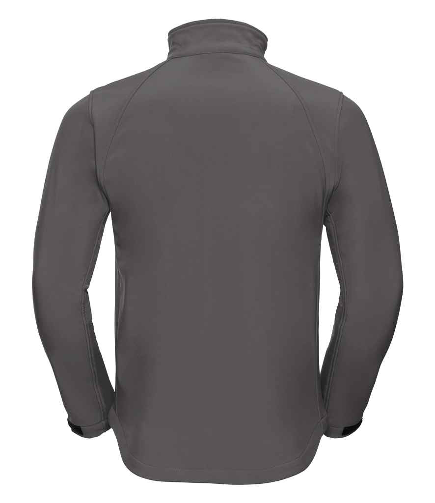 Russell Soft Shell Jacket in by Russell — Custom branded clothing by Print Press, featuring premium embroidery produced in our specialist print lab in the UK.