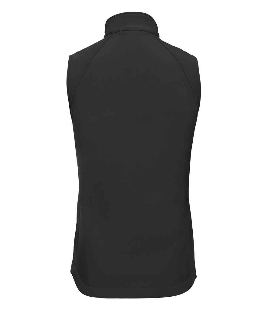 Russell Ladies Soft Shell Gilet in by Russell — Custom branded clothing by Print Press, featuring premium embroidery produced in our specialist print lab in the UK.