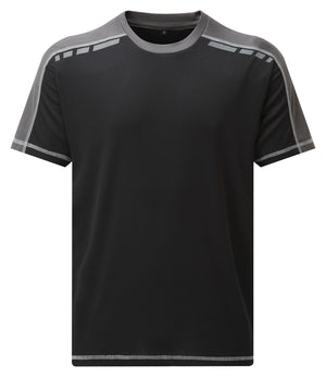 Tuffstuff Elite T-Shirt in BLACK by TUFFSTUFF — Custom branded clothing by Print Press, featuring premium embroidery produced in our specialist print lab in the UK.