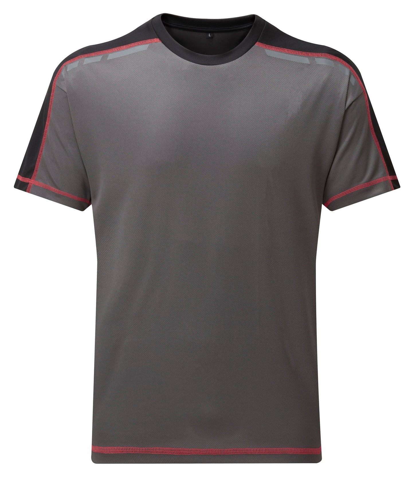 Tuffstuff Elite T-Shirt in GREY by TUFFSTUFF — Custom branded clothing by Print Press, featuring premium embroidery produced in our specialist print lab in the UK.