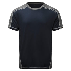Tuffstuff Elite T-Shirt in NAVY BLUE by TUFFSTUFF — Custom branded clothing by Print Press, featuring premium embroidery produced in our specialist print lab in the UK.
