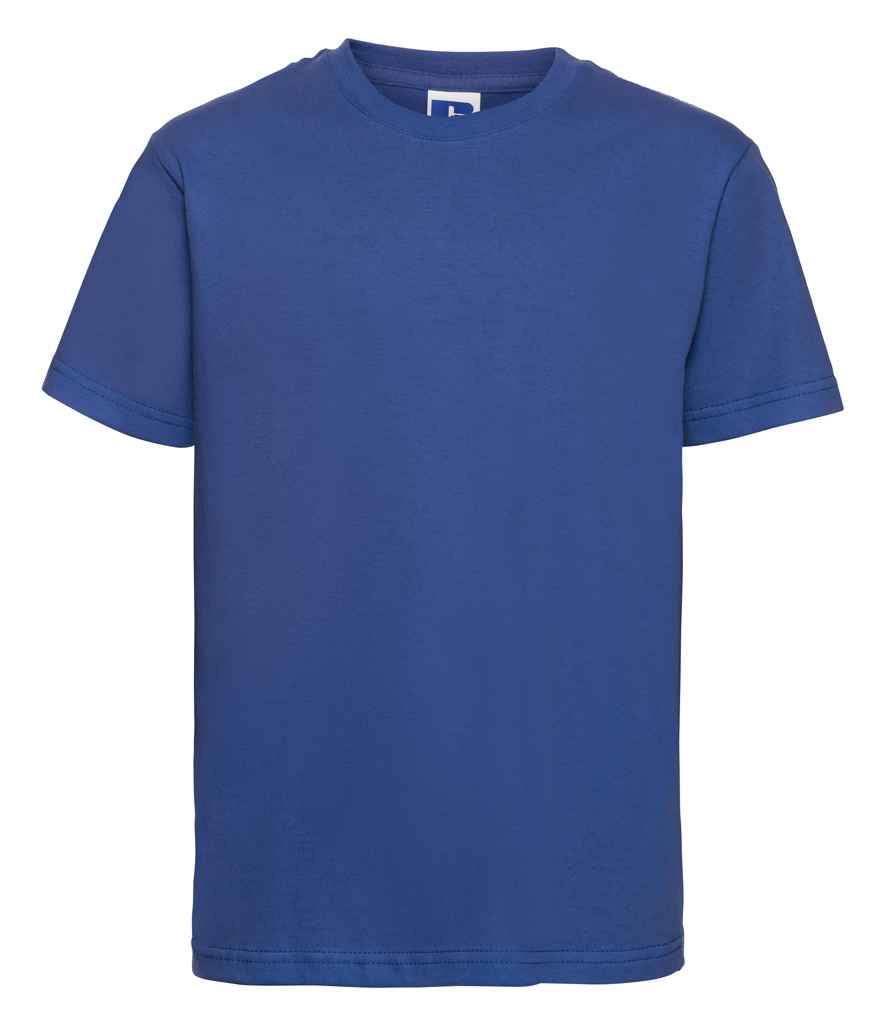 Russell Kids Slim T-Shirt in by Russell — Custom branded clothing by Print Press, featuring premium embroidery produced in our specialist print lab in the UK.