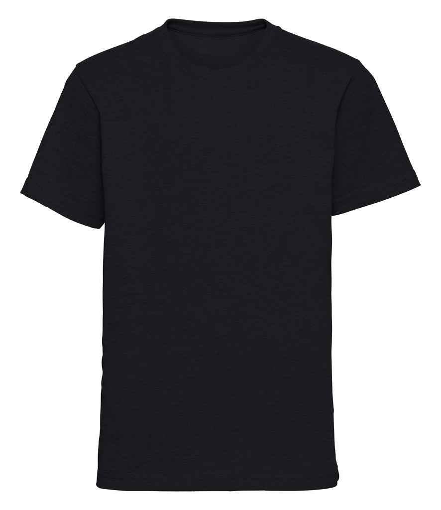 Russell Kids HD T-Shirt in Black by Russell — Custom branded clothing by Print Press, featuring premium embroidery produced in our specialist print lab in the UK.