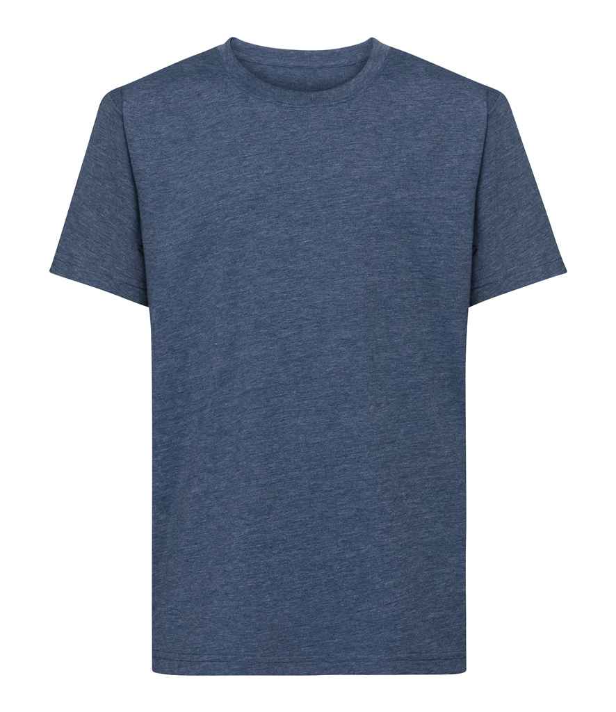 Russell Kids HD T-Shirt in Bright Navy Marl by Russell — Custom branded clothing by Print Press, featuring premium embroidery produced in our specialist print lab in the UK.