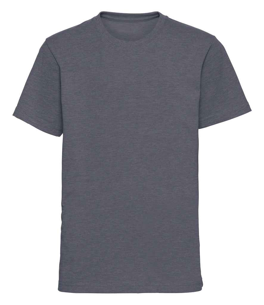 Russell Kids HD T-Shirt in Convoy Grey by Russell — Custom branded clothing by Print Press, featuring premium embroidery produced in our specialist print lab in the UK.