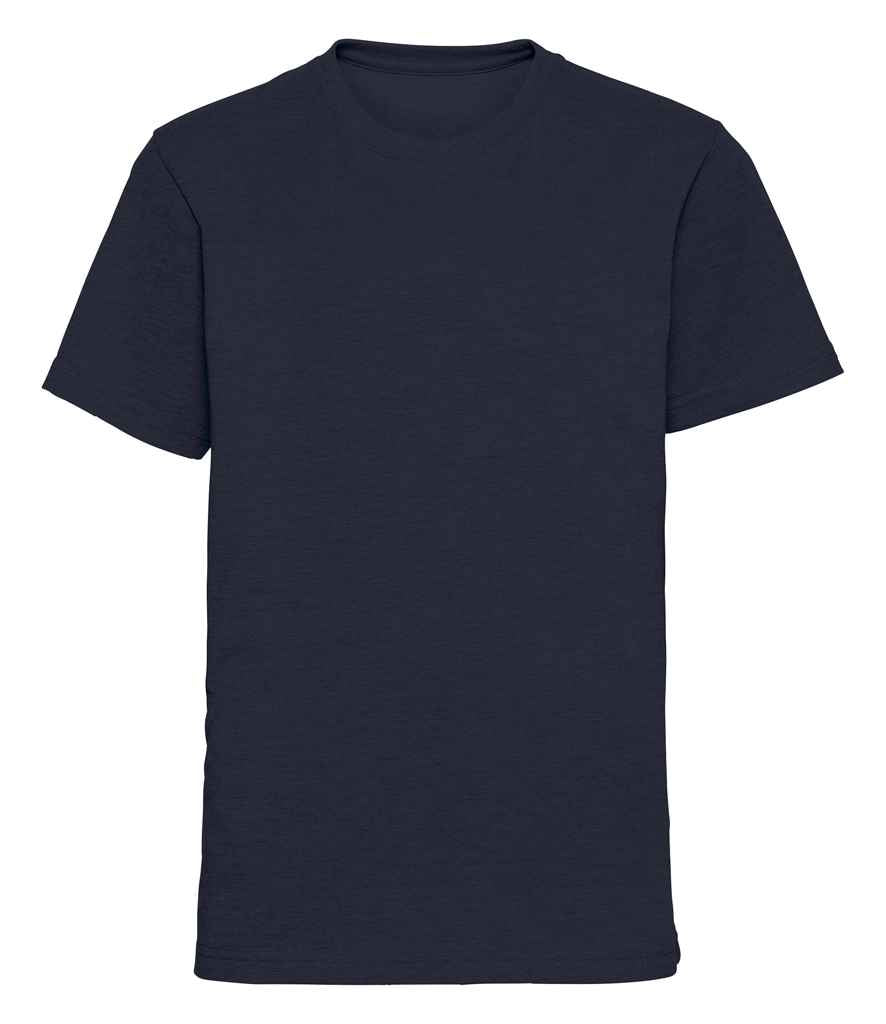 Russell Kids HD T-Shirt in French Navy by Russell — Custom branded clothing by Print Press, featuring premium embroidery produced in our specialist print lab in the UK.