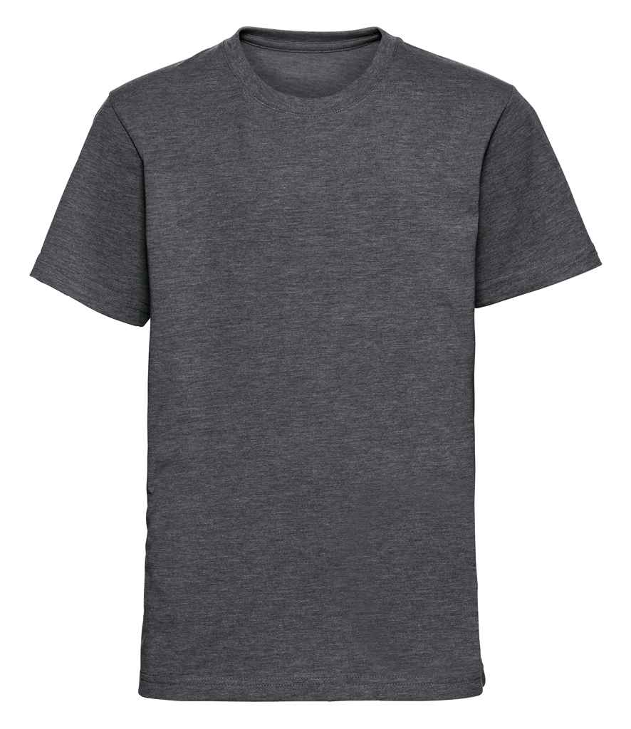 Russell Kids HD T-Shirt in Grey Marl by Russell — Custom branded clothing by Print Press, featuring premium embroidery produced in our specialist print lab in the UK.