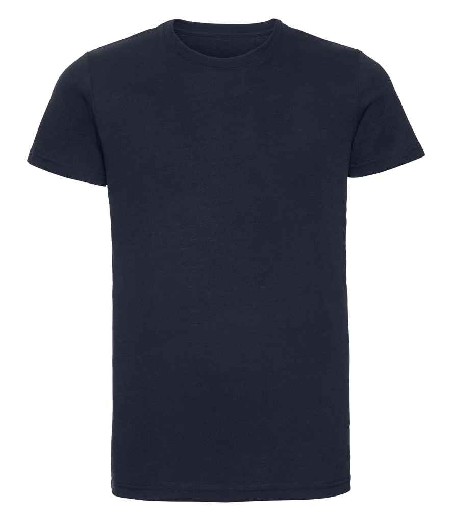 Russell HD T-Shirt in French Navy by Russell — Custom branded clothing by Print Press, featuring premium embroidery produced in our specialist print lab in the UK.