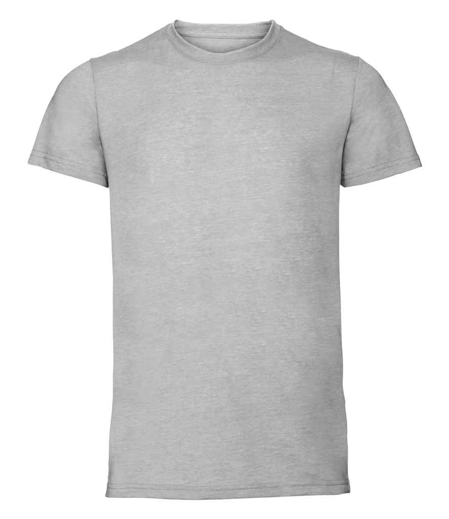 Russell HD T-Shirt in Silver Marl by Russell — Custom branded clothing by Print Press, featuring premium embroidery produced in our specialist print lab in the UK.