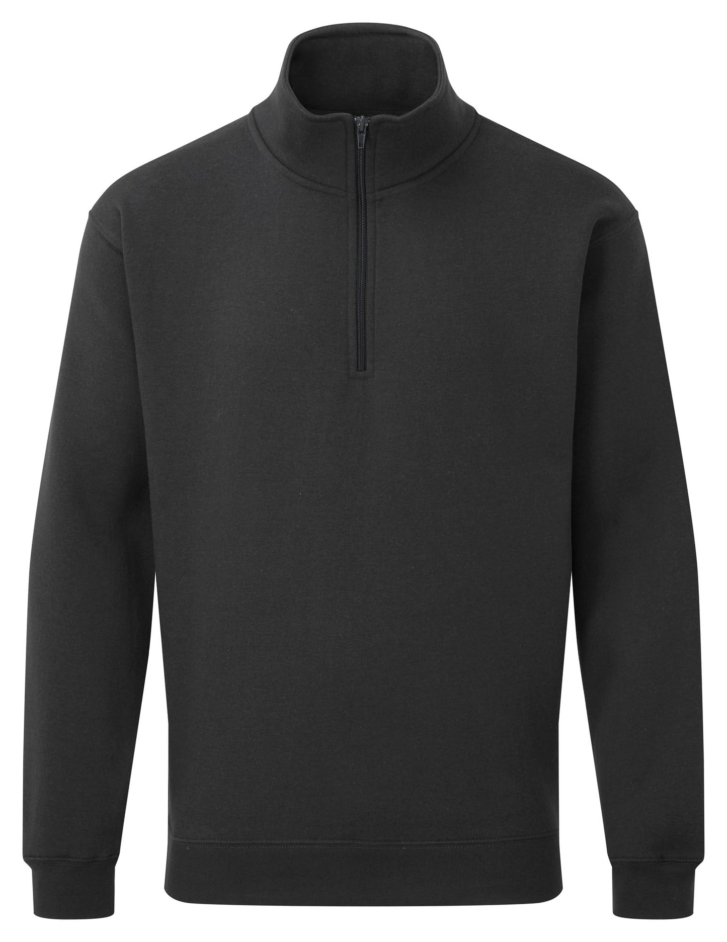 Fort Workforce 1/4 Zip Sweatshirt in GREY by FORT — Custom branded clothing by Print Press, featuring premium embroidery produced in our specialist print lab in the UK.