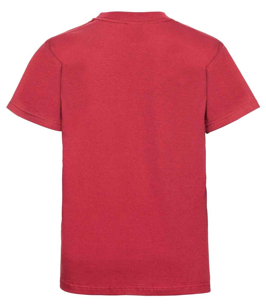 Russell Schoolgear Kids Classic Ringspun T-Shirt in by Russell — Custom branded clothing by Print Press, featuring premium embroidery produced in our specialist print lab in the UK.