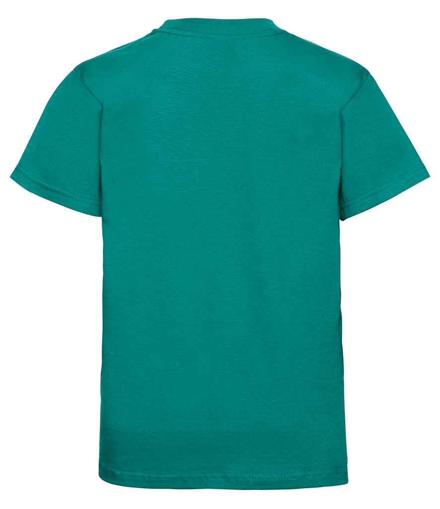 Russell Schoolgear Kids Classic Ringspun T-Shirt in by Russell — Custom branded clothing by Print Press, featuring premium embroidery produced in our specialist print lab in the UK.