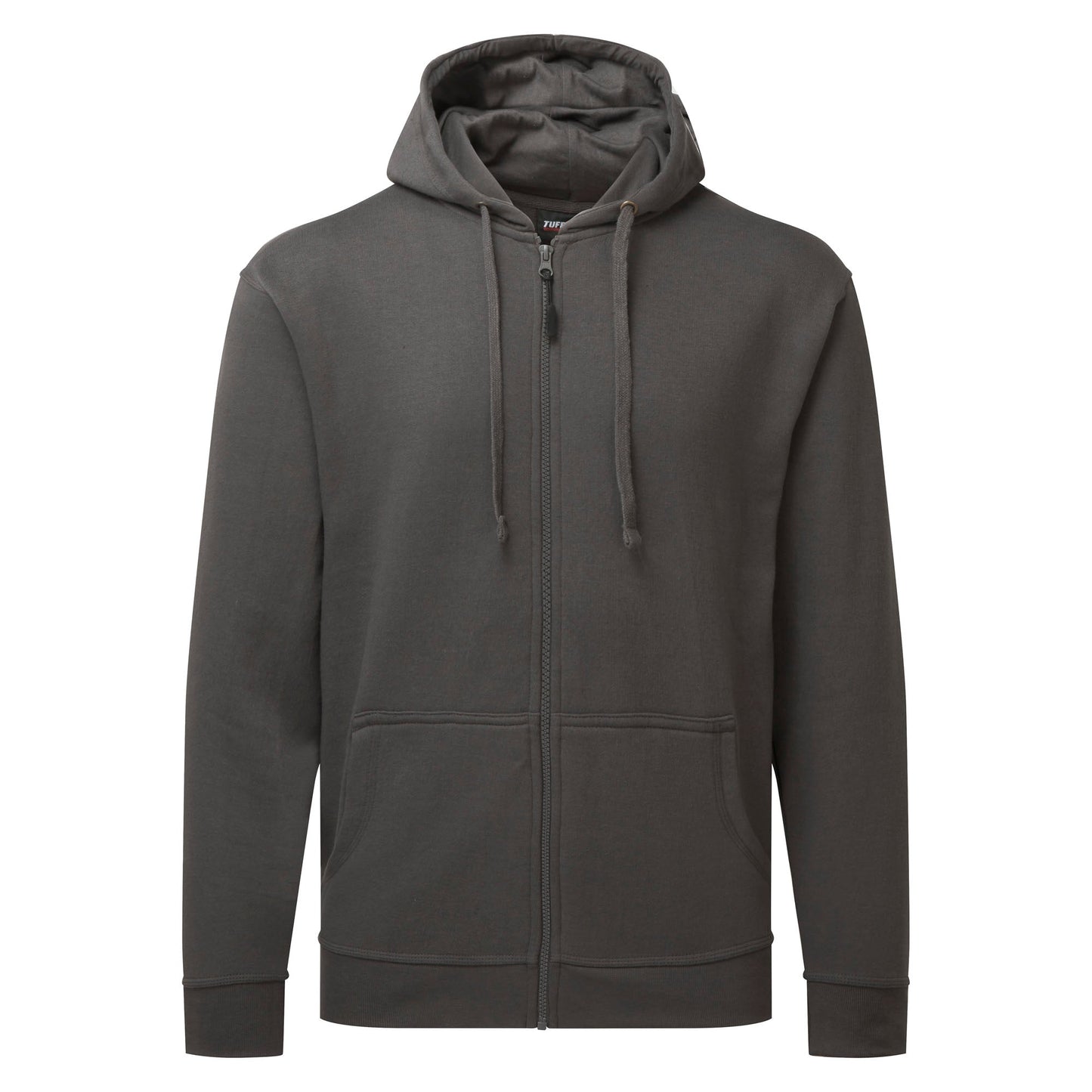 Tuffstuff Pro Work Hoodie in GREY by TUFFSTUFF — Custom branded clothing by Print Press, featuring premium embroidery produced in our specialist print lab in the UK.