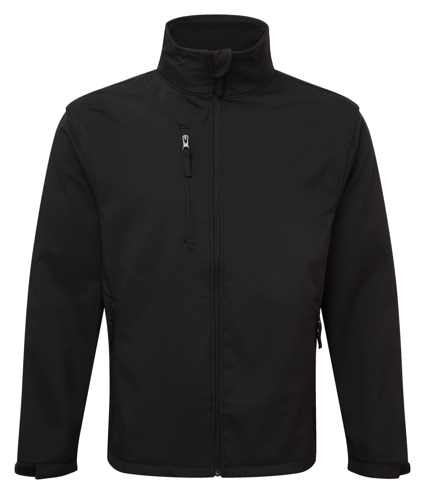 Fort Selkirk Softshell Jacket in BLACK by FORT — Custom branded clothing by Print Press, featuring premium embroidery produced in our specialist print lab in the UK.