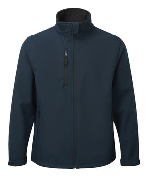 Fort Selkirk Softshell Jacket in NAVY BLUE by FORT — Custom branded clothing by Print Press, featuring premium embroidery produced in our specialist print lab in the UK.