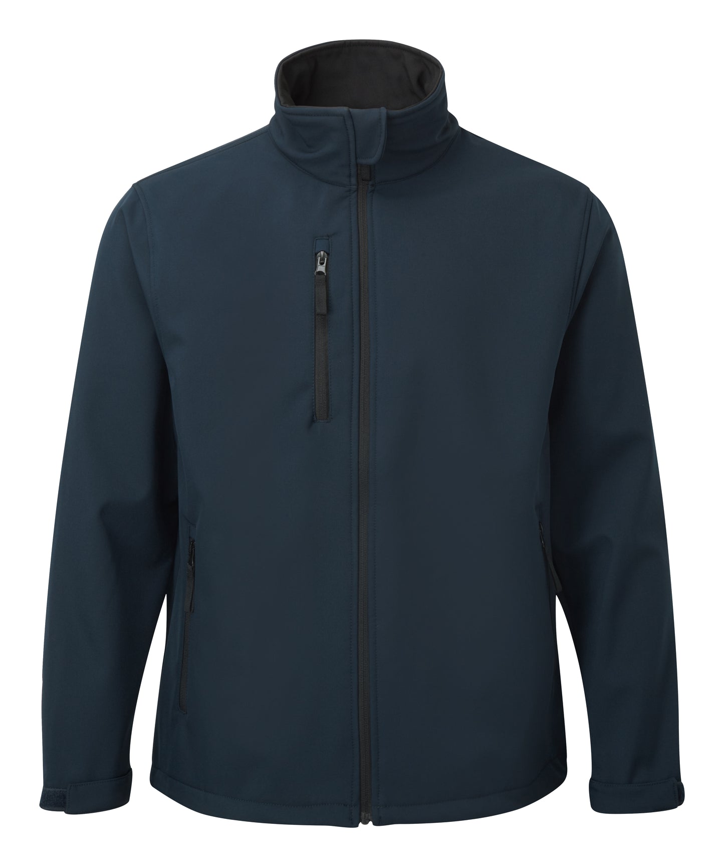 Fort Selkirk Softshell Jacket in NAVY BLUE by FORT — Custom branded clothing by Print Press, featuring premium embroidery produced in our specialist print lab in the UK.