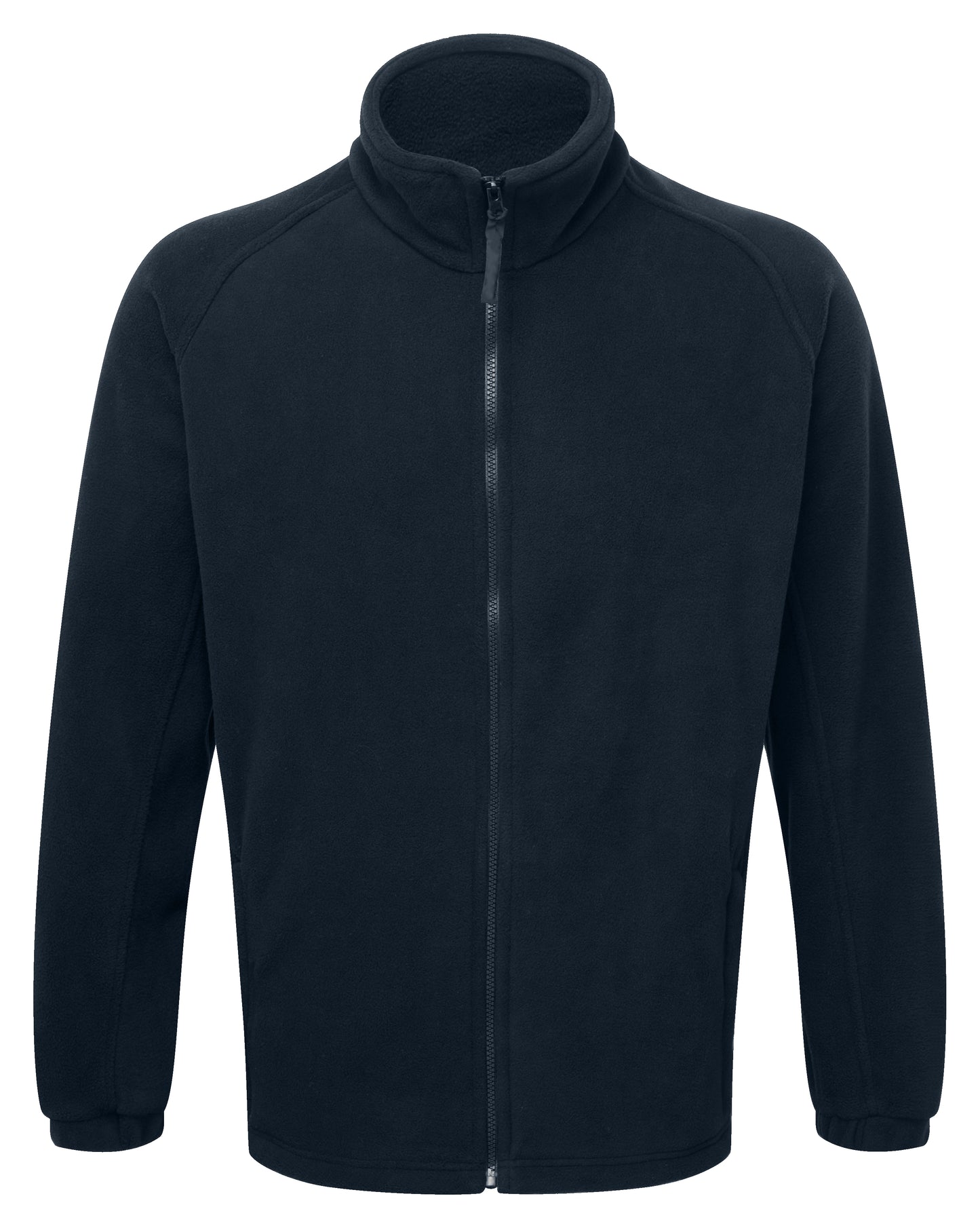 Fort Melrose Fleece Jacket in BLACK by FORT — Custom branded clothing by Print Press, featuring premium embroidery produced in our specialist print lab in the UK.