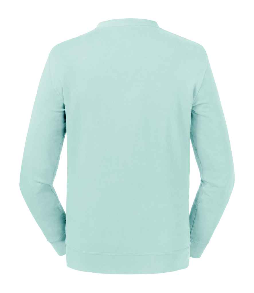 Russell Pure Organic Reversible Sweatshirt in by Russell — Custom branded clothing by Print Press, featuring premium embroidery produced in our specialist print lab in the UK.