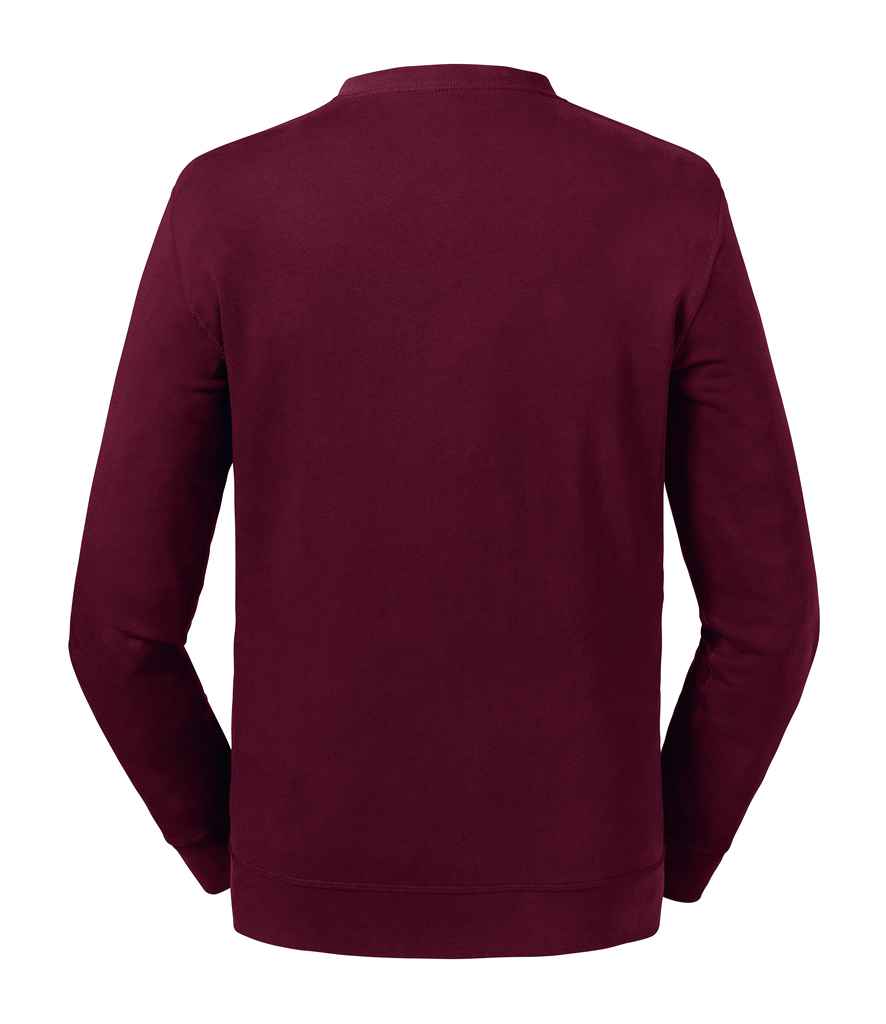 Russell Pure Organic Reversible Sweatshirt in by Russell — Custom branded clothing by Print Press, featuring premium embroidery produced in our specialist print lab in the UK.