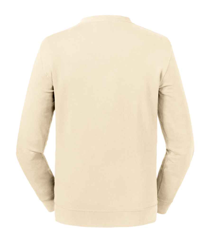 Russell Pure Organic Reversible Sweatshirt in by Russell — Custom branded clothing by Print Press, featuring premium embroidery produced in our specialist print lab in the UK.