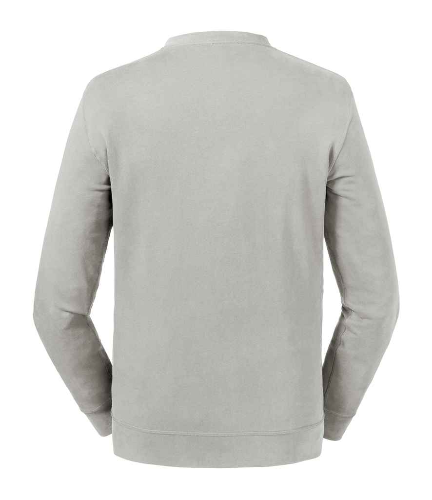 Russell Pure Organic Reversible Sweatshirt in by Russell — Custom branded clothing by Print Press, featuring premium embroidery produced in our specialist print lab in the UK.