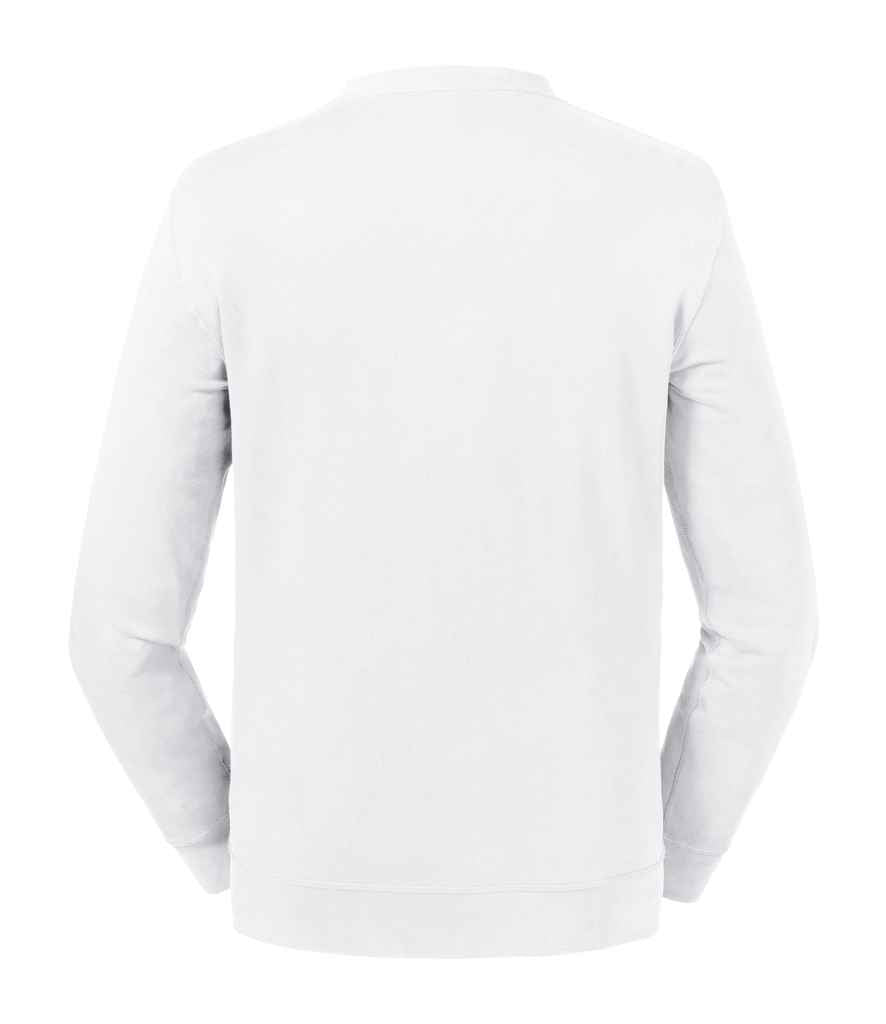 Russell Pure Organic Reversible Sweatshirt in by Russell — Custom branded clothing by Print Press, featuring premium embroidery produced in our specialist print lab in the UK.
