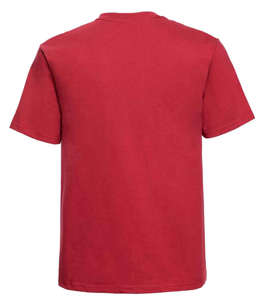 Russell Classic Heavyweight Combed Cotton T-Shirt in by Russell — Custom branded clothing by Print Press, featuring premium embroidery produced in our specialist print lab in the UK.