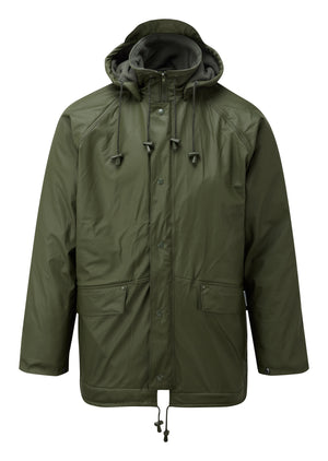 Fort Flex Lined Jacket in GREEN by FORT — Custom branded clothing by Print Press, featuring premium embroidery produced in our specialist print lab in the UK.
