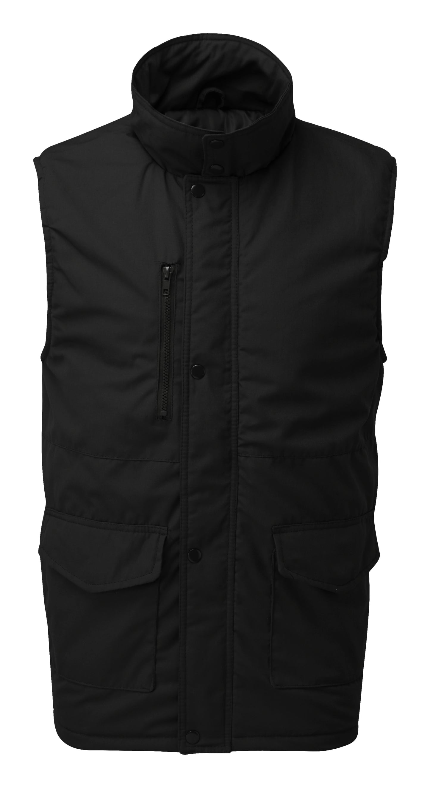 Fort Wroxham Bodywarmer in BLACK by FORT — Custom branded clothing by Print Press, featuring premium embroidery produced in our specialist print lab in the UK.