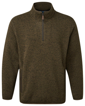 Fort Easton Pullover in GREEN by FORT — Custom branded clothing by Print Press, featuring premium embroidery produced in our specialist print lab in the UK.