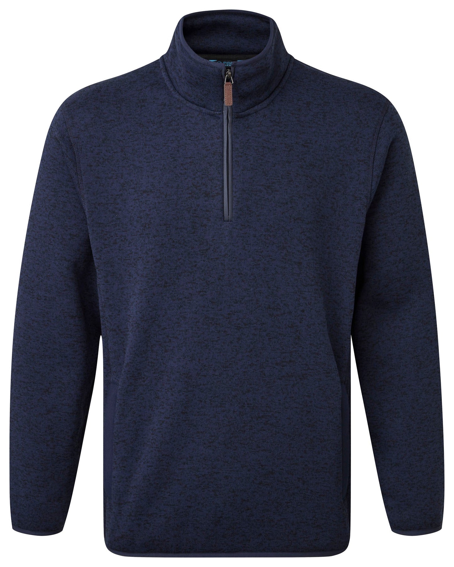 Fort Easton Pullover in NAVY BLUE by FORT — Custom branded clothing by Print Press, featuring premium embroidery produced in our specialist print lab in the UK.