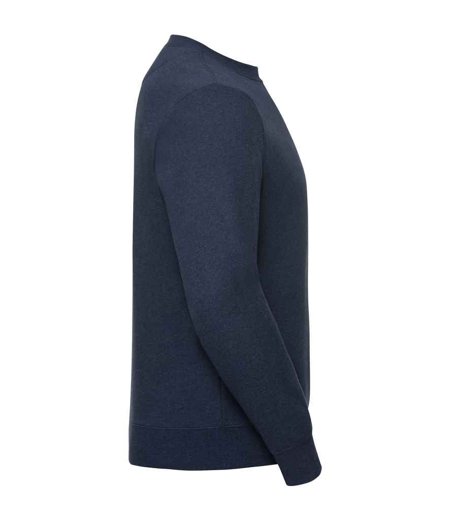 Russell Authentic Melange Sweatshirt in by Russell — Custom branded clothing by Print Press, featuring premium embroidery produced in our specialist print lab in the UK.