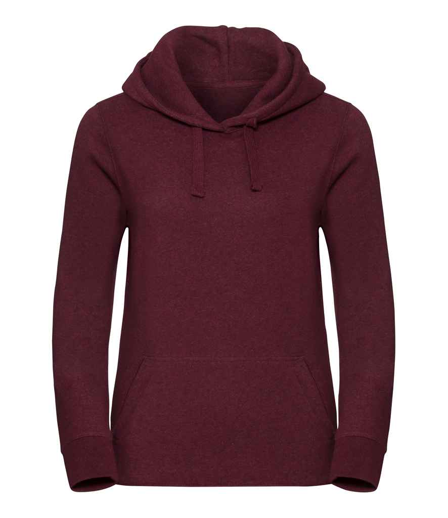 Russell Ladies Authentic Melange Hoodie in by Russell — Custom branded clothing by Print Press, featuring premium embroidery produced in our specialist print lab in the UK.