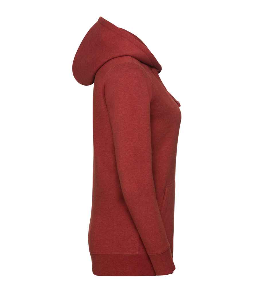 Russell Ladies Authentic Melange Hoodie in by Russell — Custom branded clothing by Print Press, featuring premium embroidery produced in our specialist print lab in the UK.
