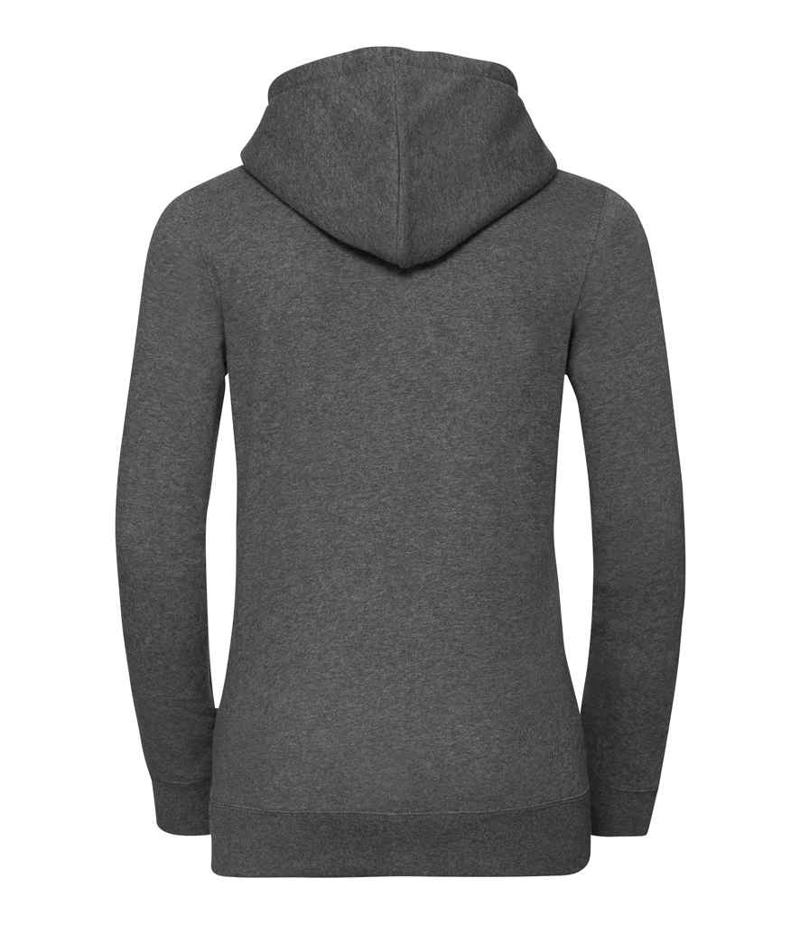 Russell Ladies Authentic Melange Hoodie in by Russell — Custom branded clothing by Print Press, featuring premium embroidery produced in our specialist print lab in the UK.